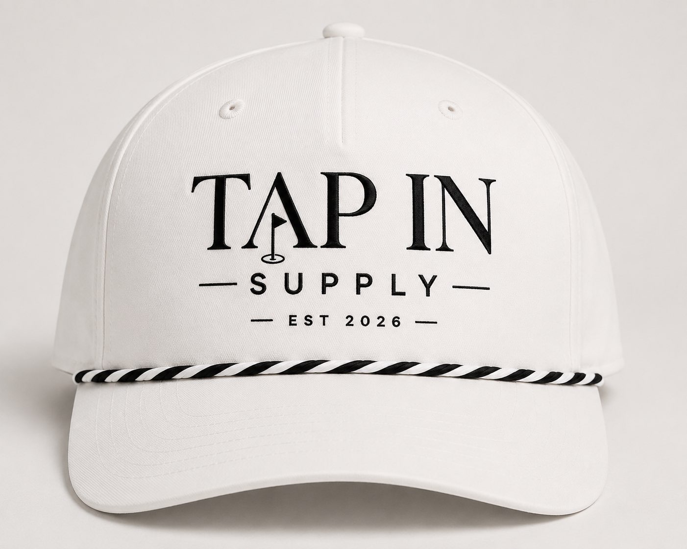 Rope Hat — Ivory